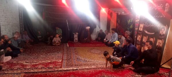 برگزاری روضه های خانگی در روستای فدافن