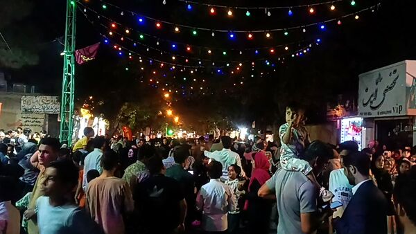 جشن میلاد امام رضا (ع) در مسجد الرضای نیشابور 