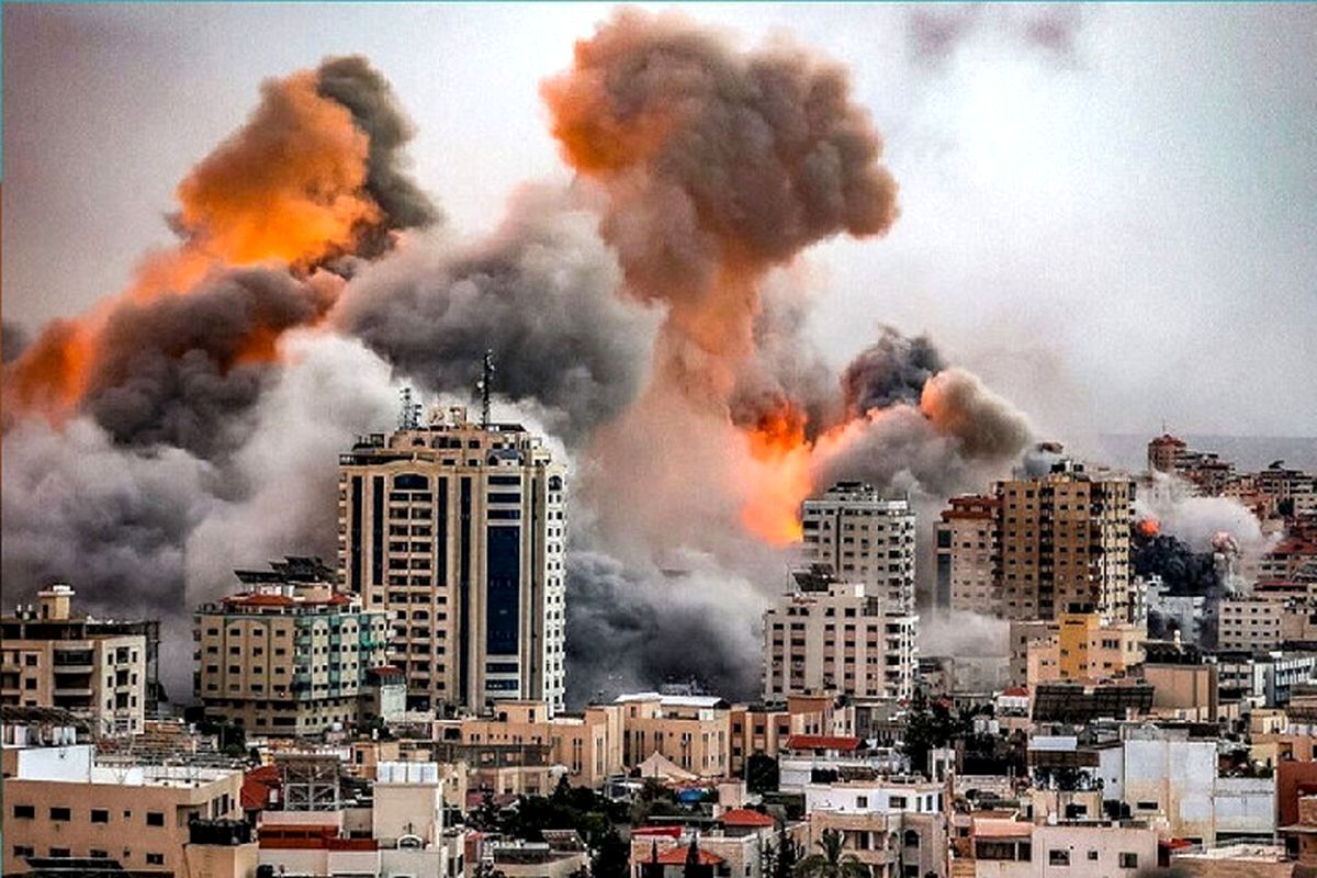 شهادت ۲۱ فلسطینی در بمباران یک منزل مسکونی در غزه