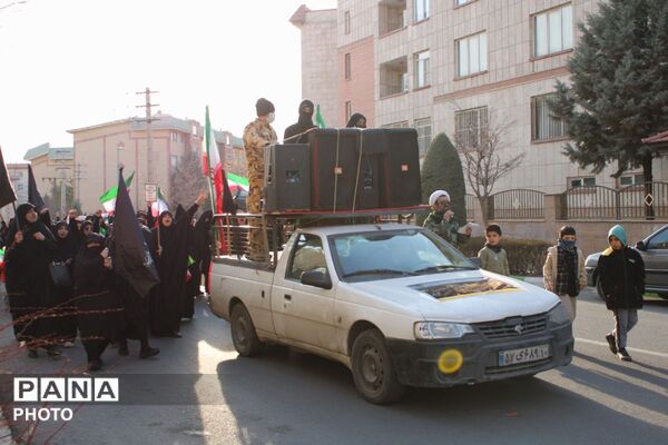 اجتماع خونخواهان و منتقمین شهادت حضرت آیت الله الامام شهید سید علی خامنه ای در پردیس