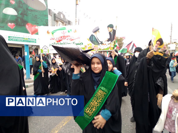 راهپیمایی 22 بهمن در قم -1