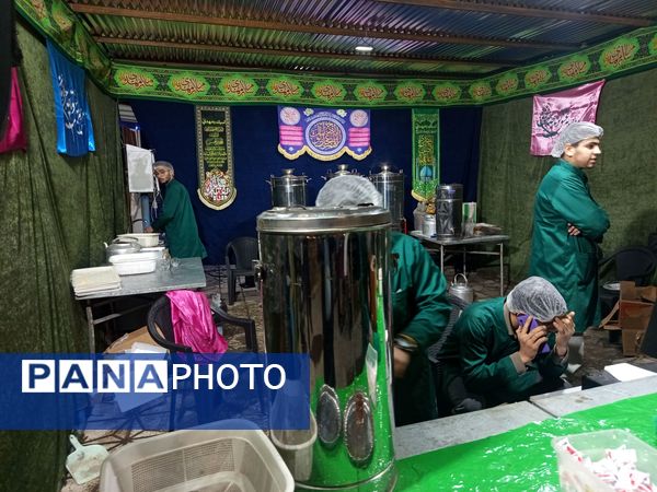 برپایی چایخانه جوانان مهدوی در نیشابور 