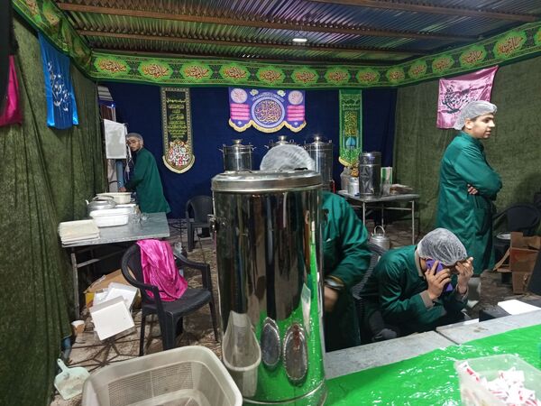 برپایی چایخانه جوانان مهدوی در نیشابور 