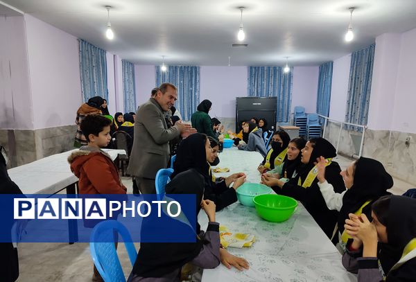 اردوی تمشک در شهرستان سملقان