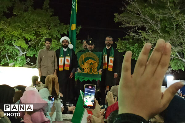 جشن مردمی ولادت امام رضا(ع) در آباده