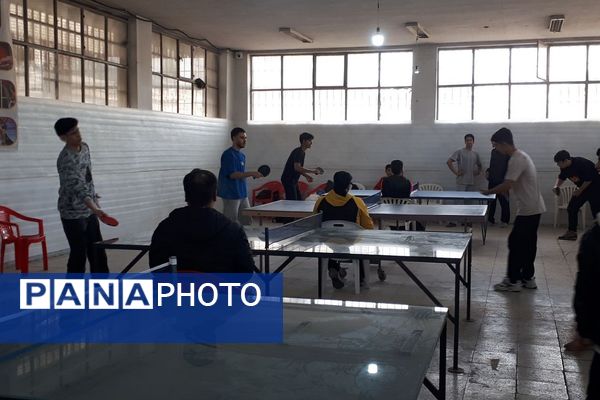 مسابقات قهرمانی تنیس روی میز منطقه کهریزک 