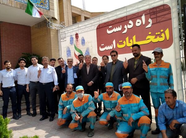 حضور پرشور مردم بیرجند در دور دوم انتخابات ریاست‌جمهوری 