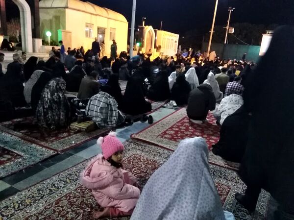 مراسم شب احیای بیست و سوم در امامزاده سیدمرتضی کاشمر