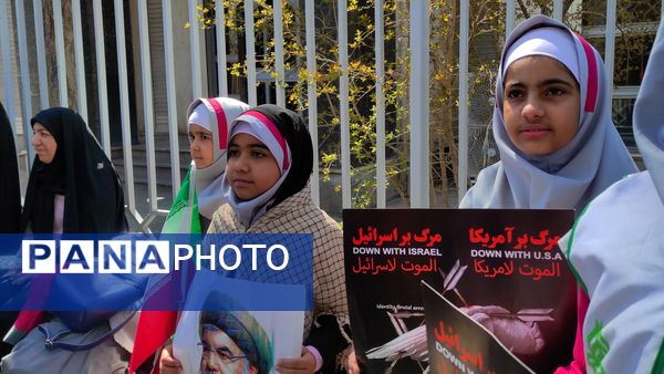  خروش مردم فهیم بادرود در روز قدس