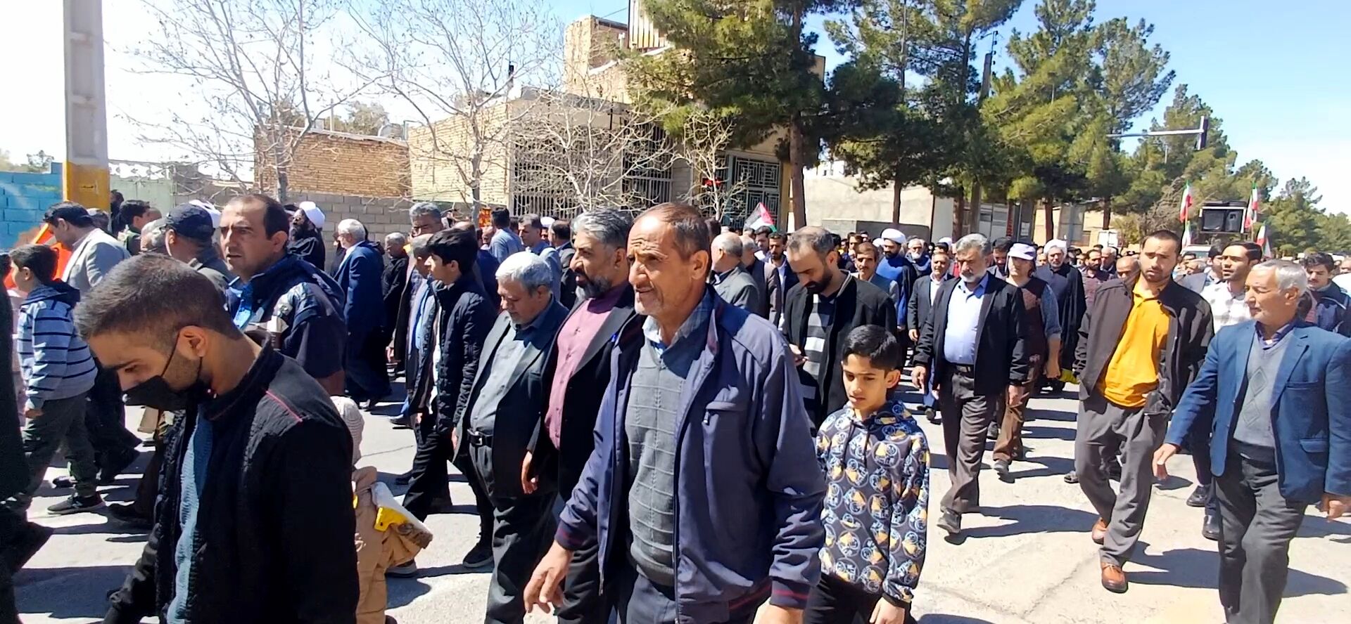 راهپیمایی روز قدس در شهرستان کوهپایه 