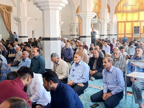 نماز عبادی سیاسی جمعه در شهرستان خلیل آباد