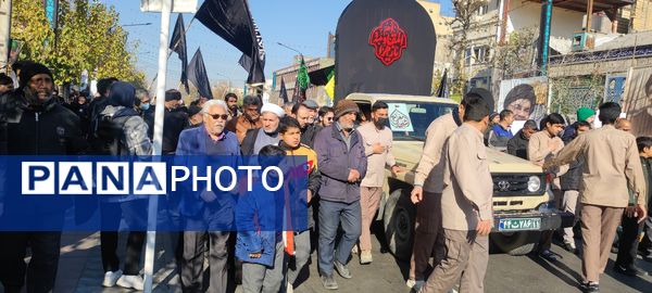 مراسم عزاداری حضرت فاطمه زهرا (س)  در حرم مطهر امام رضا (ع)  در مشهد مقدس