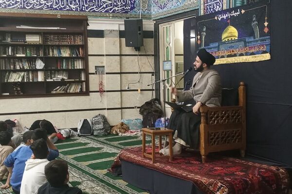 مراسم اعتکاف دانش‌آموزی در بهارستان‌۲ آغاز یک سفر معنوی
