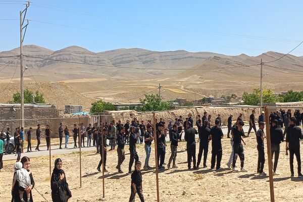 مراسم سوگواری سالار شهیدان حضرت اباعبدالله الحسین (ع) در روستای گزکوه 