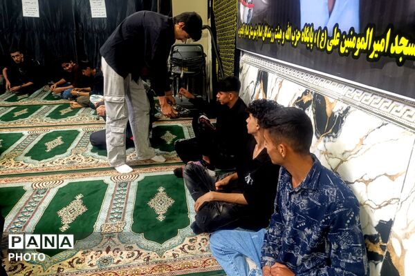 عشق حسینی در مدارس اسلام آباد غرب 