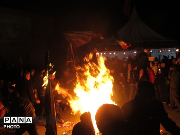  چهارشنبه سوری در شهر کیان 