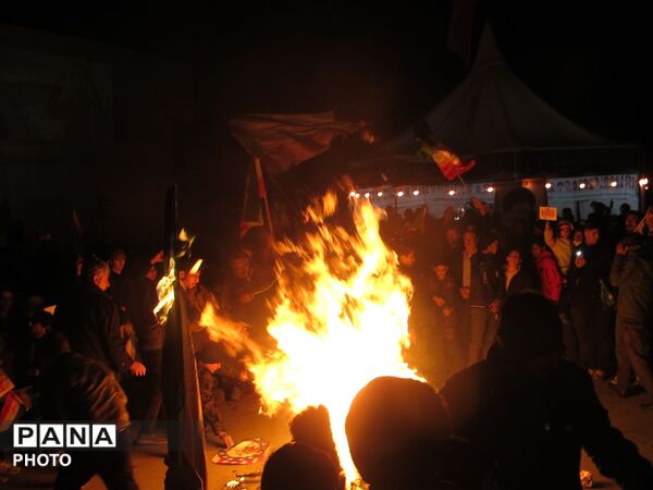  چهارشنبه سوری در شهر کیان 
