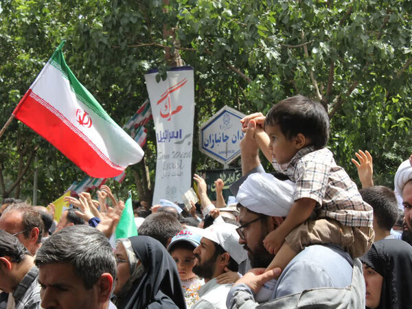 راهپیمای جمعه خشم و نصر در قم
