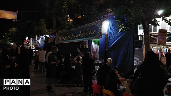 موکب جبهه فرهنگیان نیشابور در هشتاد و نهمین شب از اجتماعات مردمی 