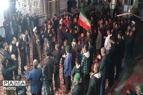 مراسم شهادت قائد امت در شهر بار نیشابور