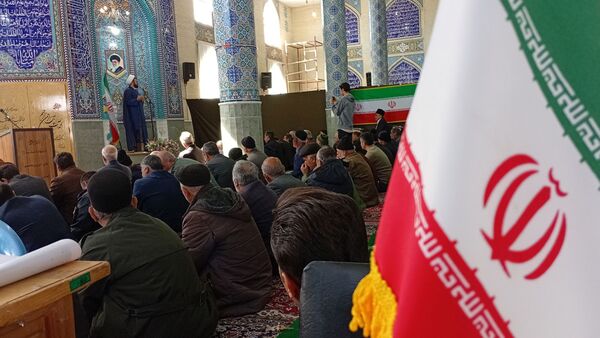 نماز جمعه و برپایی میز خدمت در شهر سورشجان