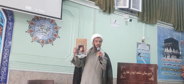 مراسم روایت‌گری شهدا در دبیرستان شاهد ابوذر غفاری نیشابور 