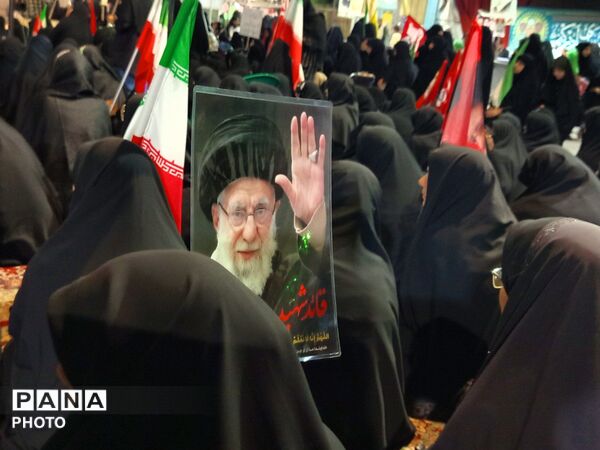عزاداری دهه آخر ماه صفر در خیابان 