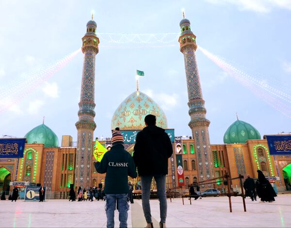 حال و هوای مسجد جمکران قبل از برپایی جشن‌ نیمه شعبان