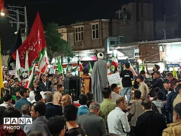 طنین خروش و خونخواهی مردم سرخس در شبی دیگر از شب‌های خروش