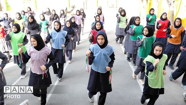 طنین فرهنگ پهلوانی در مدارس کرج