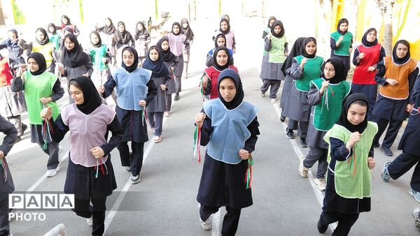 طنین فرهنگ پهلوانی در مدارس کرج