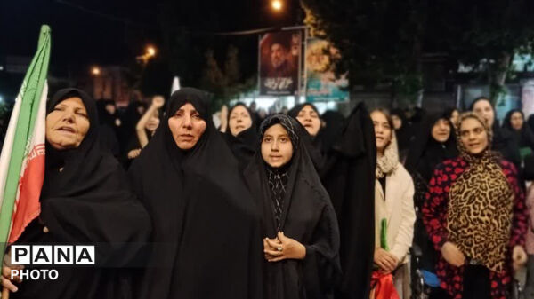 نود و پنجمین شب استقامت در کوهدشت