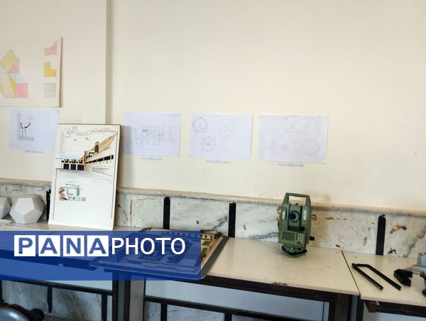 افتتاح نمایشگاه دست‌سازه‌های هنرستان خوارزمی سملقان