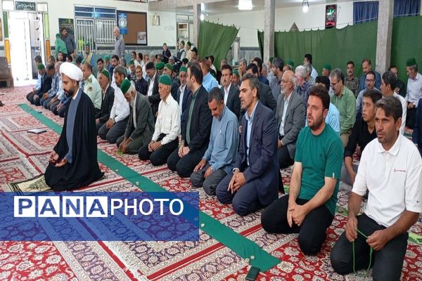 نماز عبادی سیاسی جمعه در شهر بار 