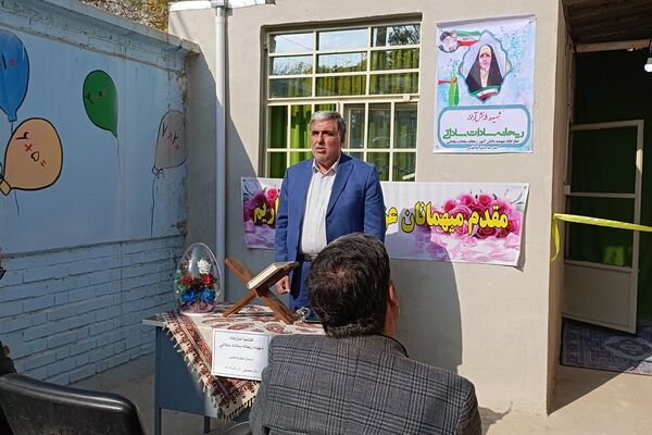 افتتاحیه نمازخانه مدرسه دخترانه قدس منطقه چهاردانگه