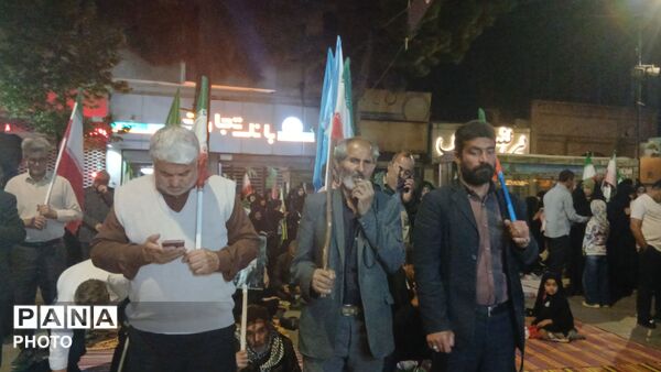 نوای استغاثه در حسنیه امام خمینی نیشابور 