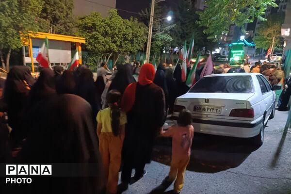حضور گسترده مردم انقلابی رودهن در تجمعات خودجوش مردمی