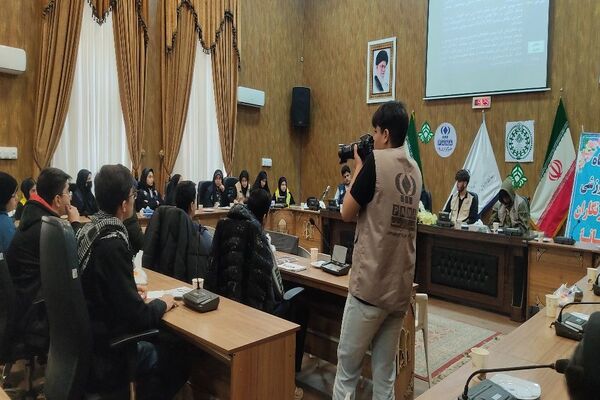 سومین جلسه همایش آموزش خبرنگاری ویژه دانش آموز خبرنگاران پانا مدارس نیشابور