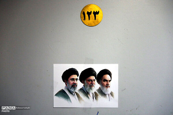 بازدید رئیس دانشگاه فرهنگیان از موکب‌های پذیرای زائرین