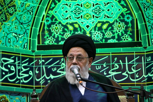 مراسم عزاداری فاطمیه در حسنیه چهارده معصوم یزد