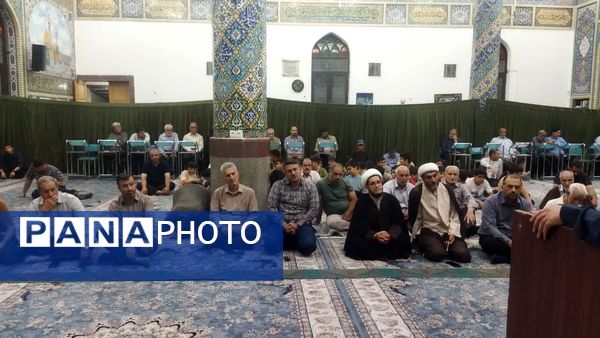 برگزاری مراسم ارتحال امام خمینی(ره) در مسجد صاحب الزمان شهرستان فردیس 