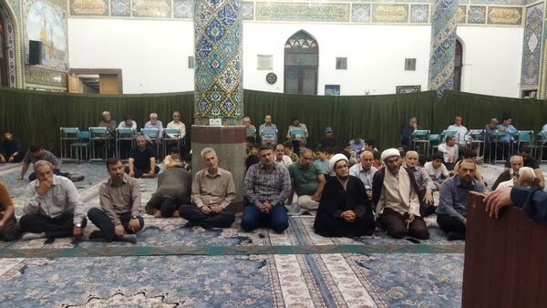 برگزاری مراسم ارتحال امام خمینی(ره) در مسجد صاحب الزمان شهرستان فردیس 