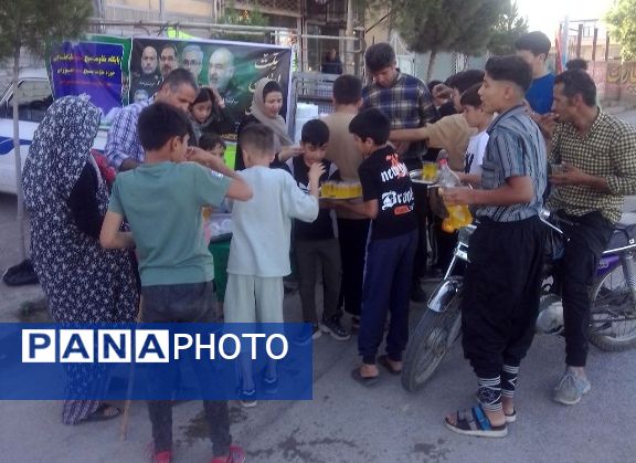 برگزاری مراسم یادبود شهیدان غدیر در روستای چلو شیروان 