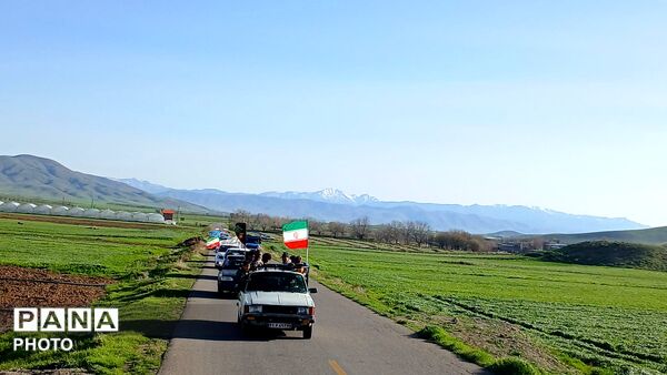 رژه خودرویی همبستگی در قلقلرود 