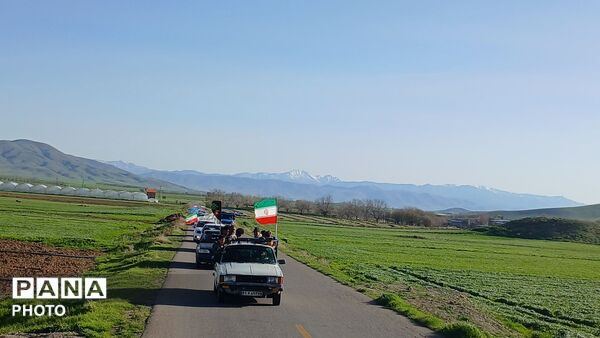 رژه خودرویی همبستگی در قلقلرود 