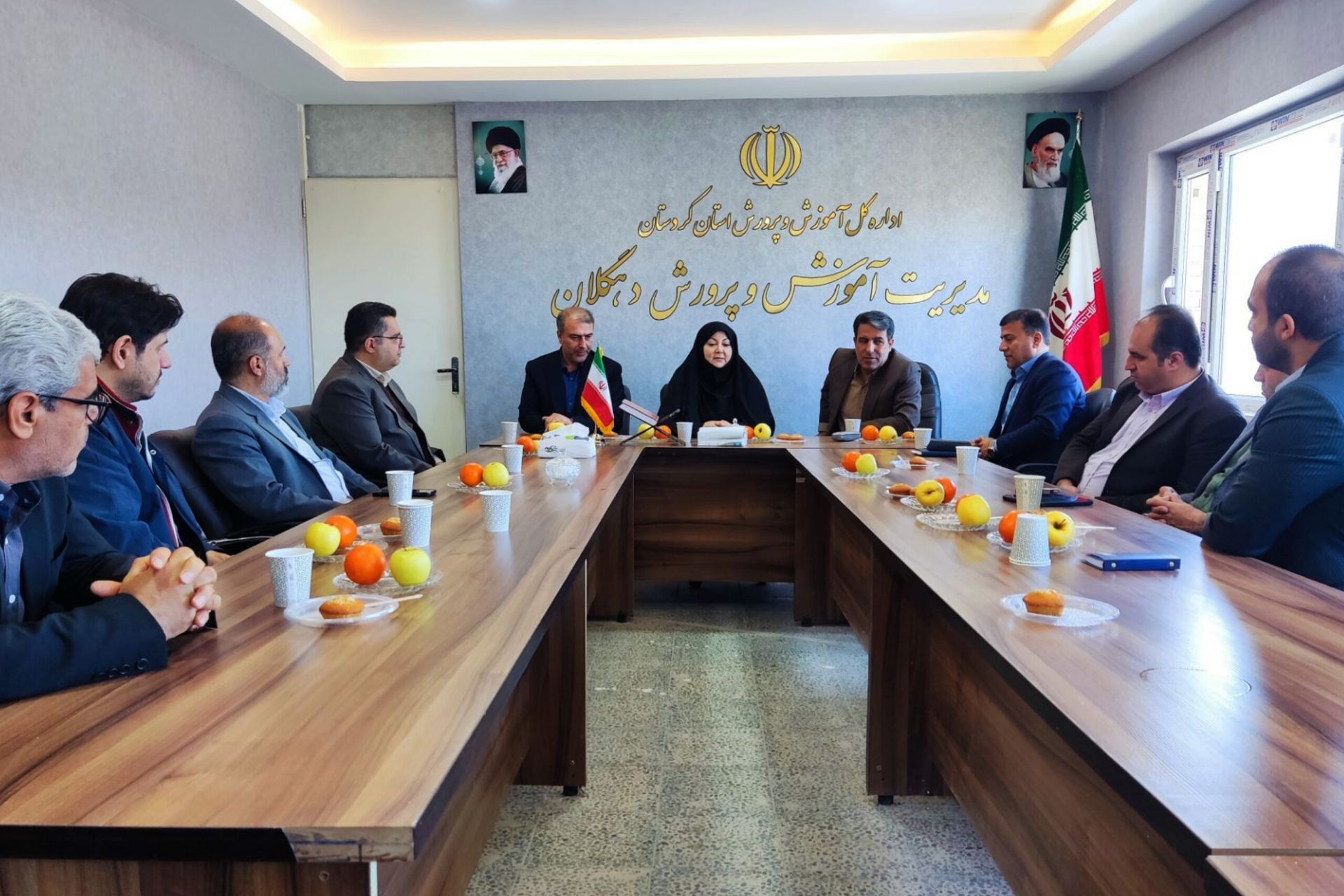 بازدید مسئولین کردستان از مراکز آموزشی آسیب دیده حملات رژیم صهیونی- آمریکایی