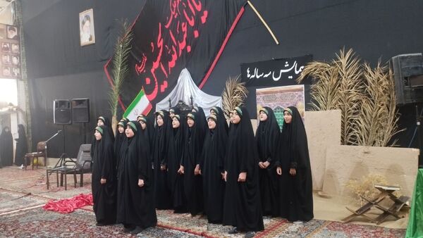 عزاداری و تعزیه خوانی خرابه شام در شهرستان خلیل آباد 