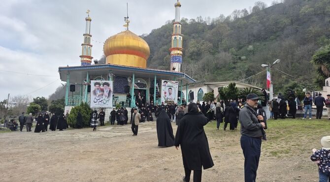 تشیع پیکر پاک شهید ناو دنا دردیوشل لنگرود