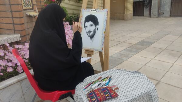 جلوه‌هایی از برگزاری یادواره شهدا در پردیس خواهران دانشگاه فرهنگیان قم