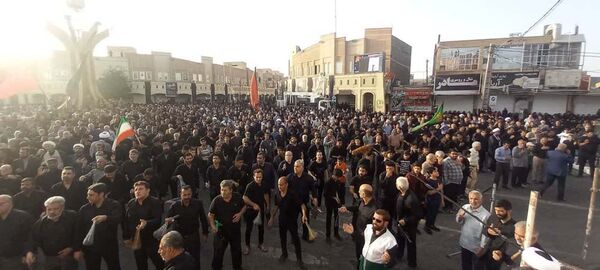 بم در سوگ رئیس‌جمهور مردمی، جهادی و انقلابی 